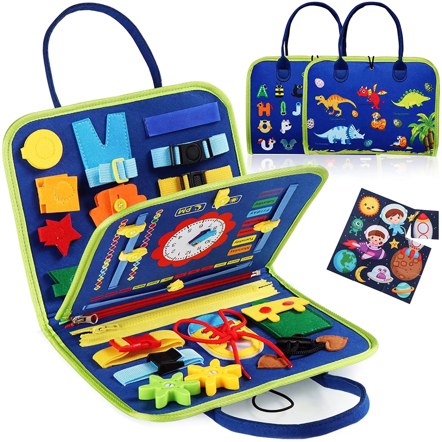 Tuddli Montessori Busy Board for Toddlers